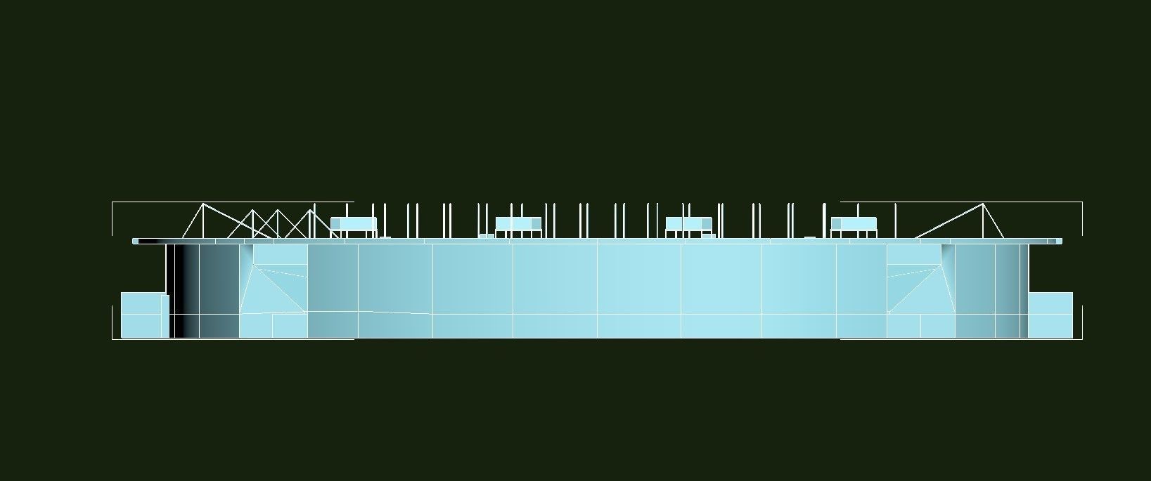 Langtree Park Low-poly 3D model_18
