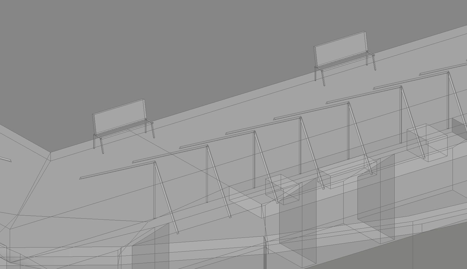 Langtree Park Low-poly 3D model_29