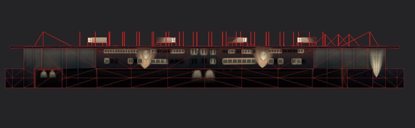 Langtree Park Low-poly 3D model_13