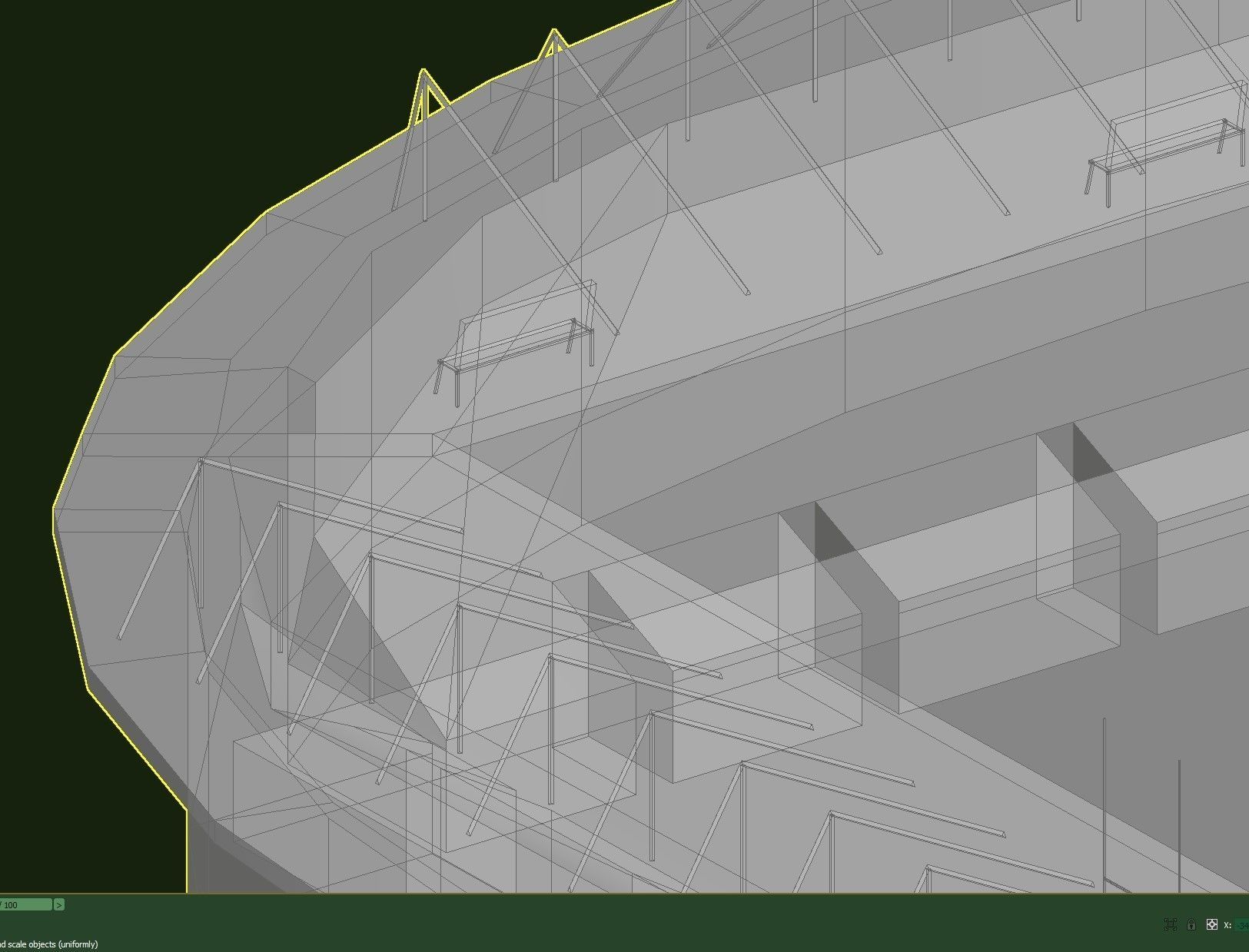 Langtree Park Low-poly 3D model_30