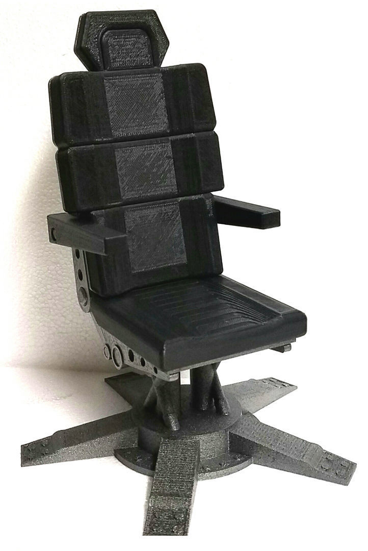 1989 Batman Batcave Chair 3D print model_3