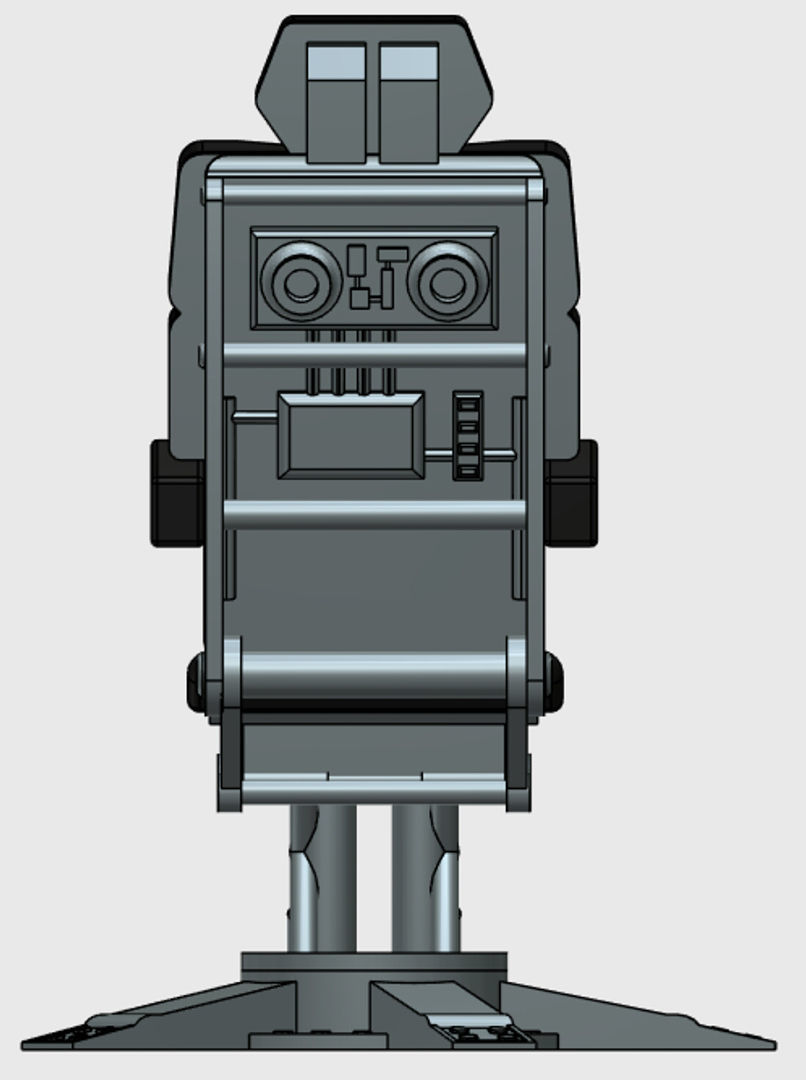 1989 Batman Batcave Chair 3D print model_1