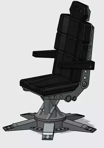 1989 Batman Batcave Chair 3D print model