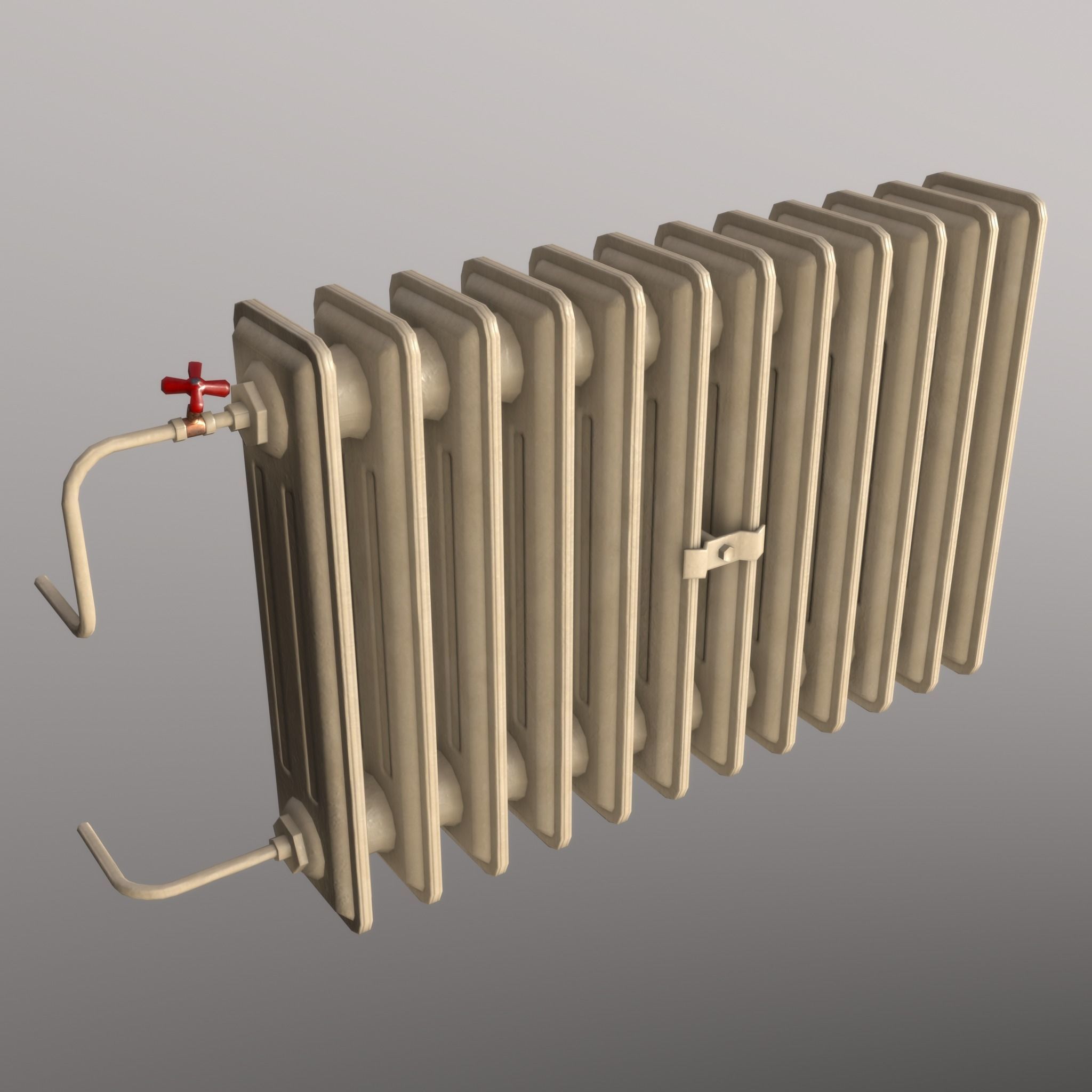 Old Radiator - 4 versions 3D Model Collection_20