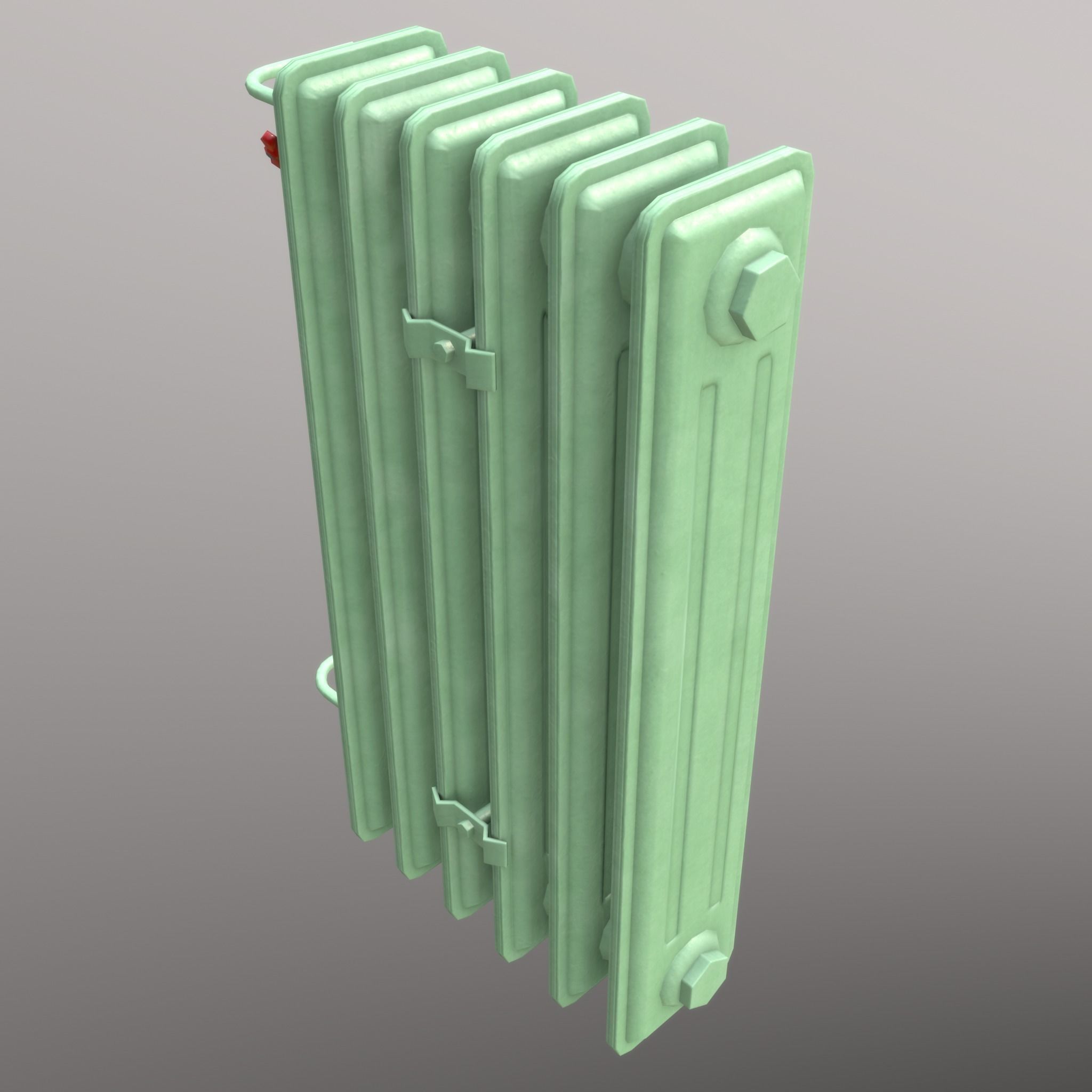 Old Radiator - 4 versions 3D Model Collection_10