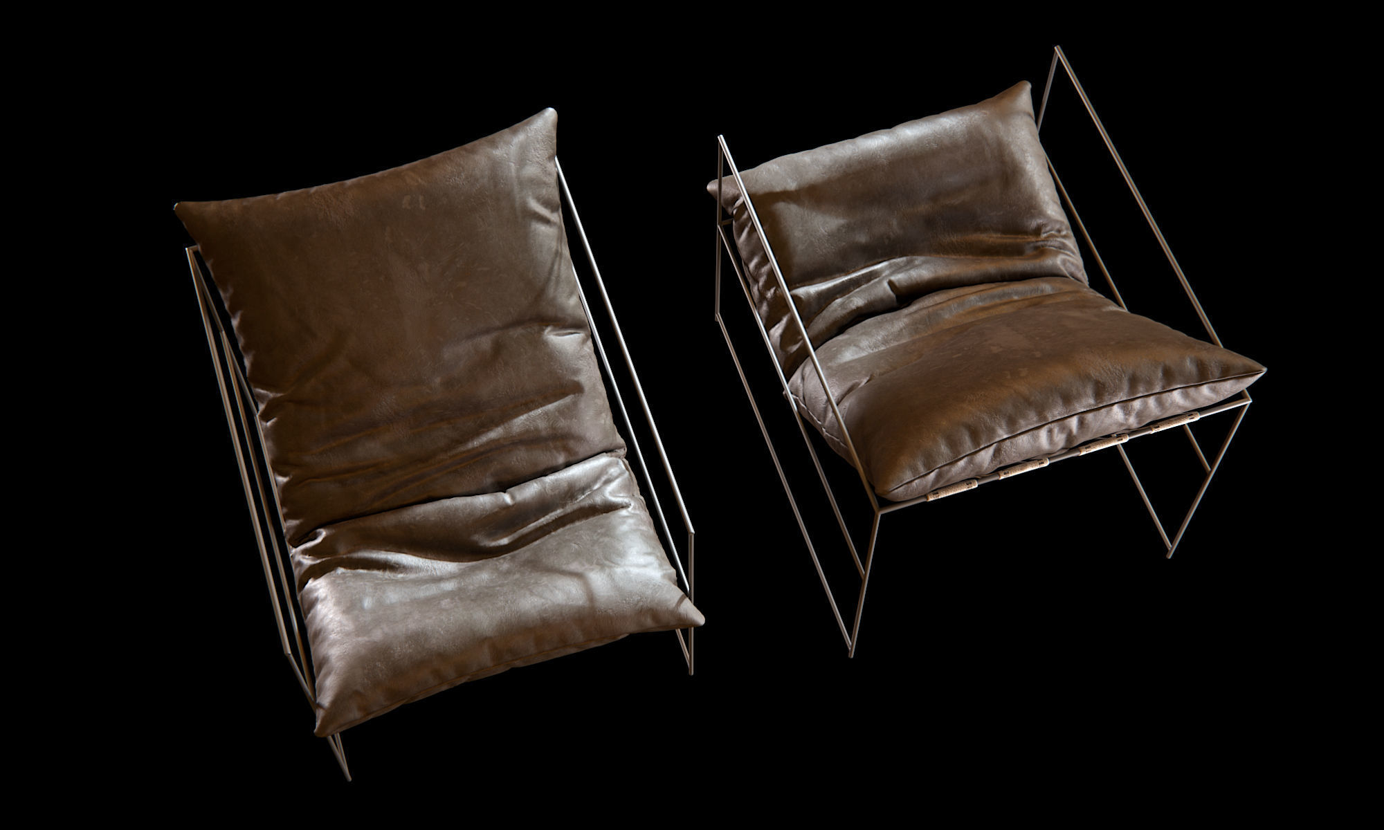 Croft House Sierra Chair 3D model_4