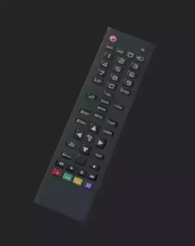 remote control Low-poly Unity ready Low-poly 3D