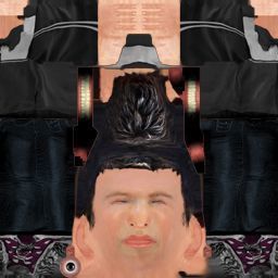 Lowpoly People 01  3D model_18