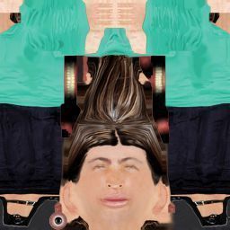 Lowpoly People 01  3D model_10