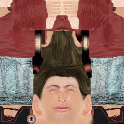 Lowpoly People 01  3D model_14