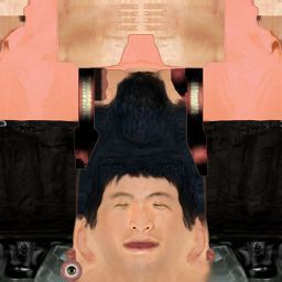 Lowpoly People 01  3D model_17