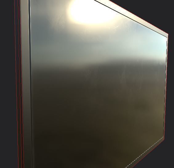 Television TV Low-poly Unity ready Low-poly 3D Low-poly 3D model_12