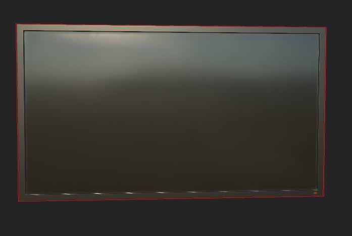 Television TV Low-poly Unity ready Low-poly 3D Low-poly 3D model_2