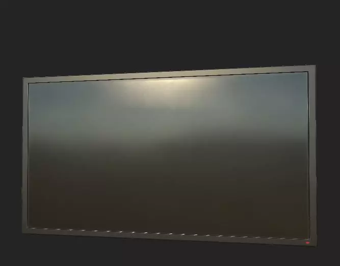 Television TV Low-poly Unity ready Low-poly 3D Low-poly 3D model_0