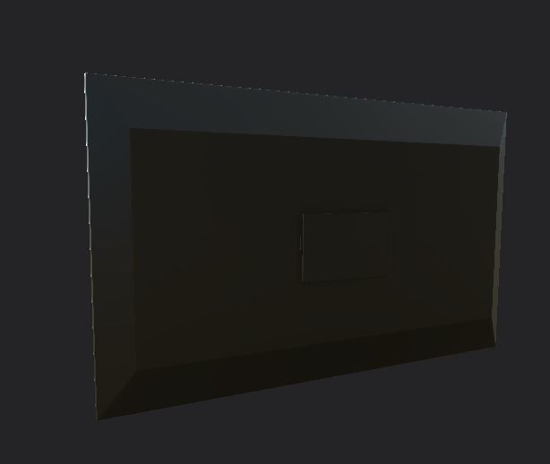 Television TV Low-poly Unity ready Low-poly 3D Low-poly 3D model_6