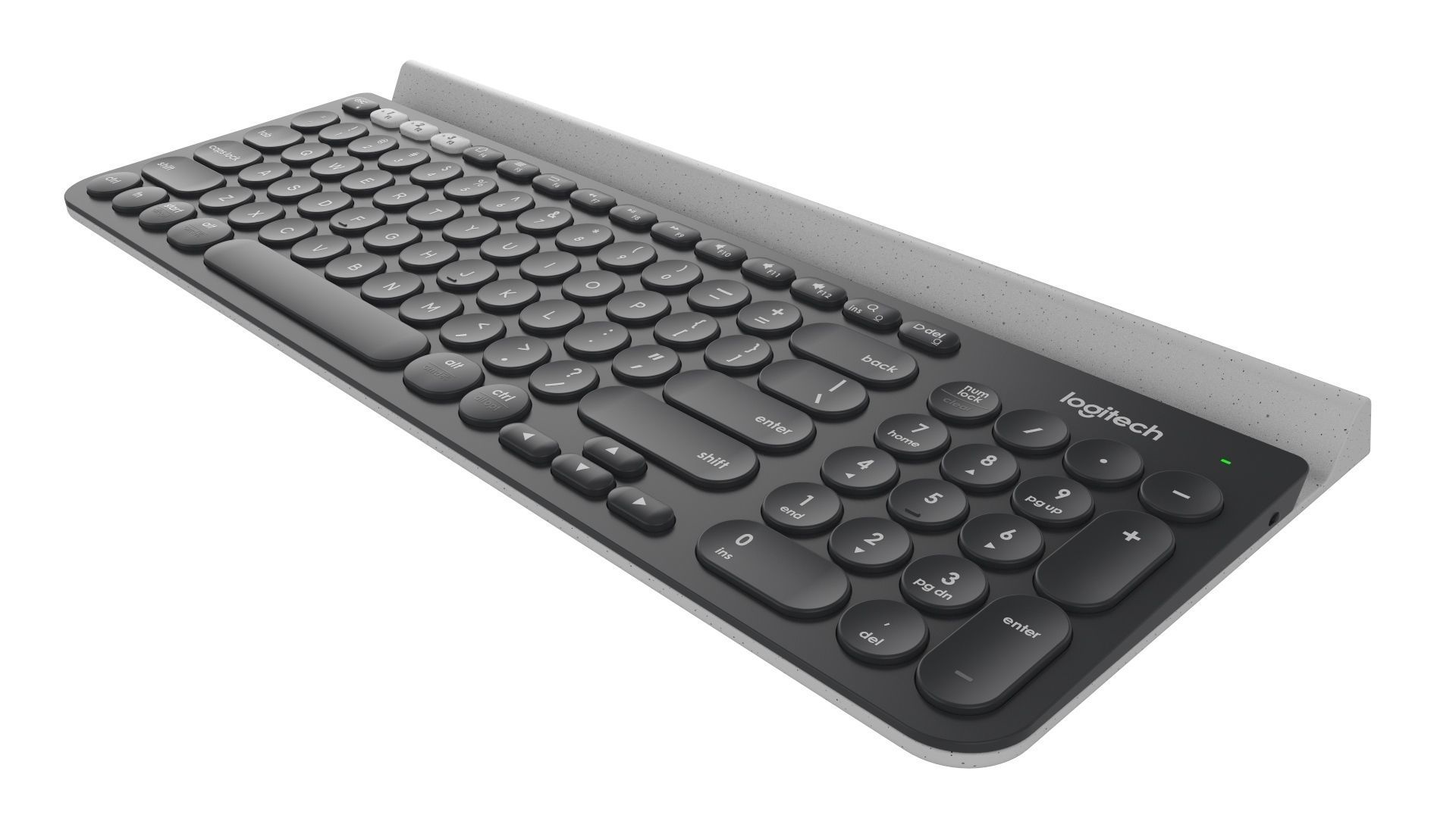 Keyboard Logitech Wireless K780 3D model_8