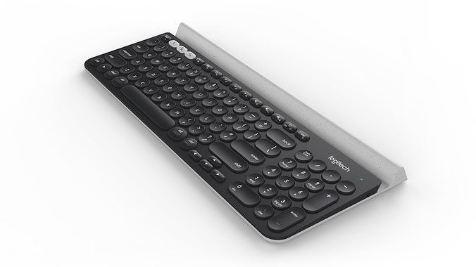 Keyboard Logitech Wireless K780 3D model