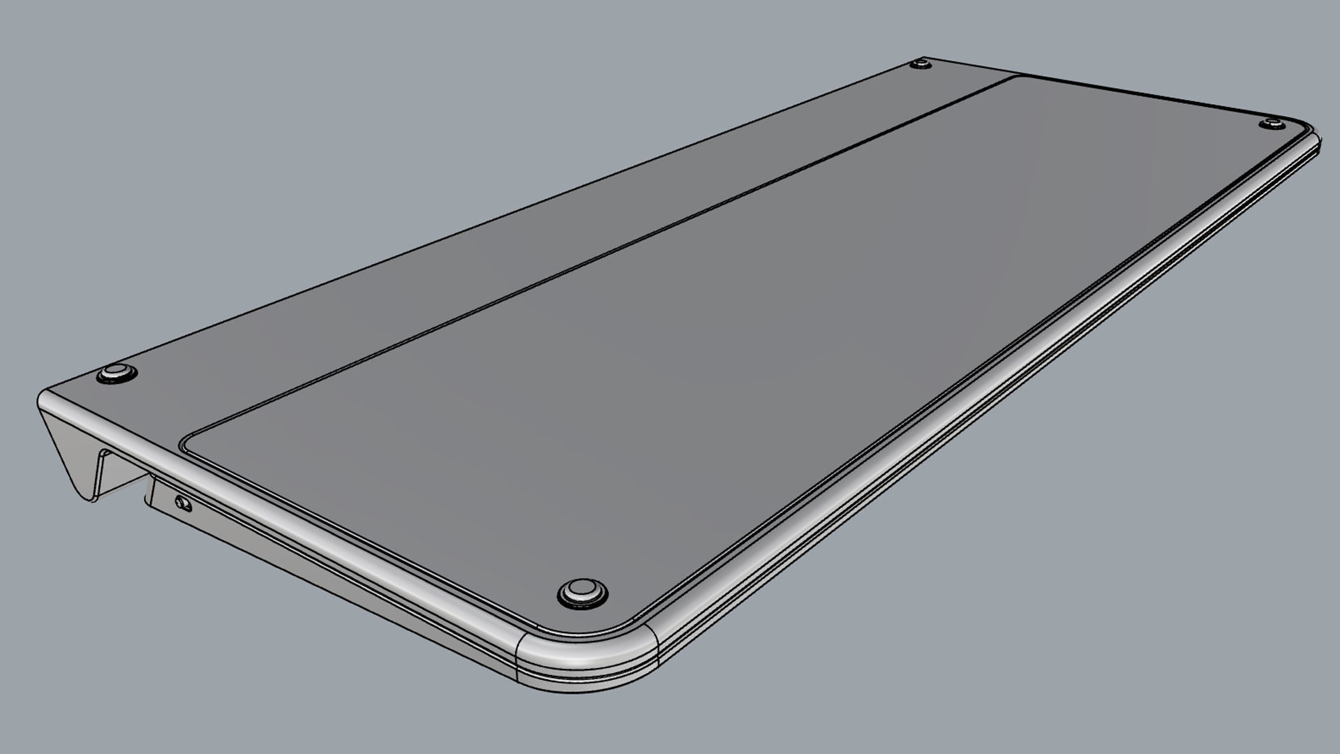 Keyboard Logitech Wireless K780 3D model_18