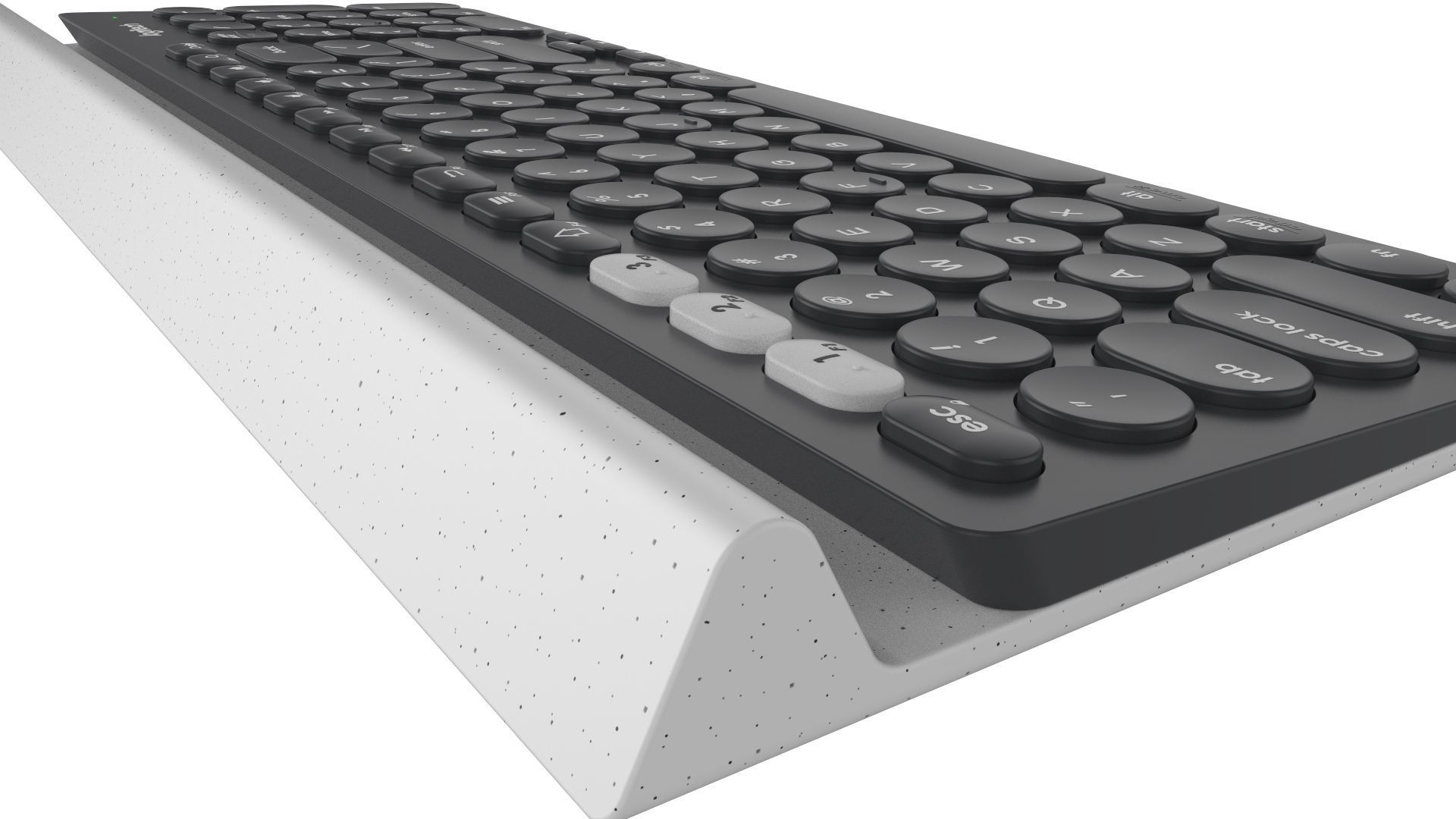 Keyboard Logitech Wireless K780 3D model_13