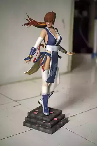 Kasumi Dead or Alive Statue Fan-art 3d Printable 3D print model
