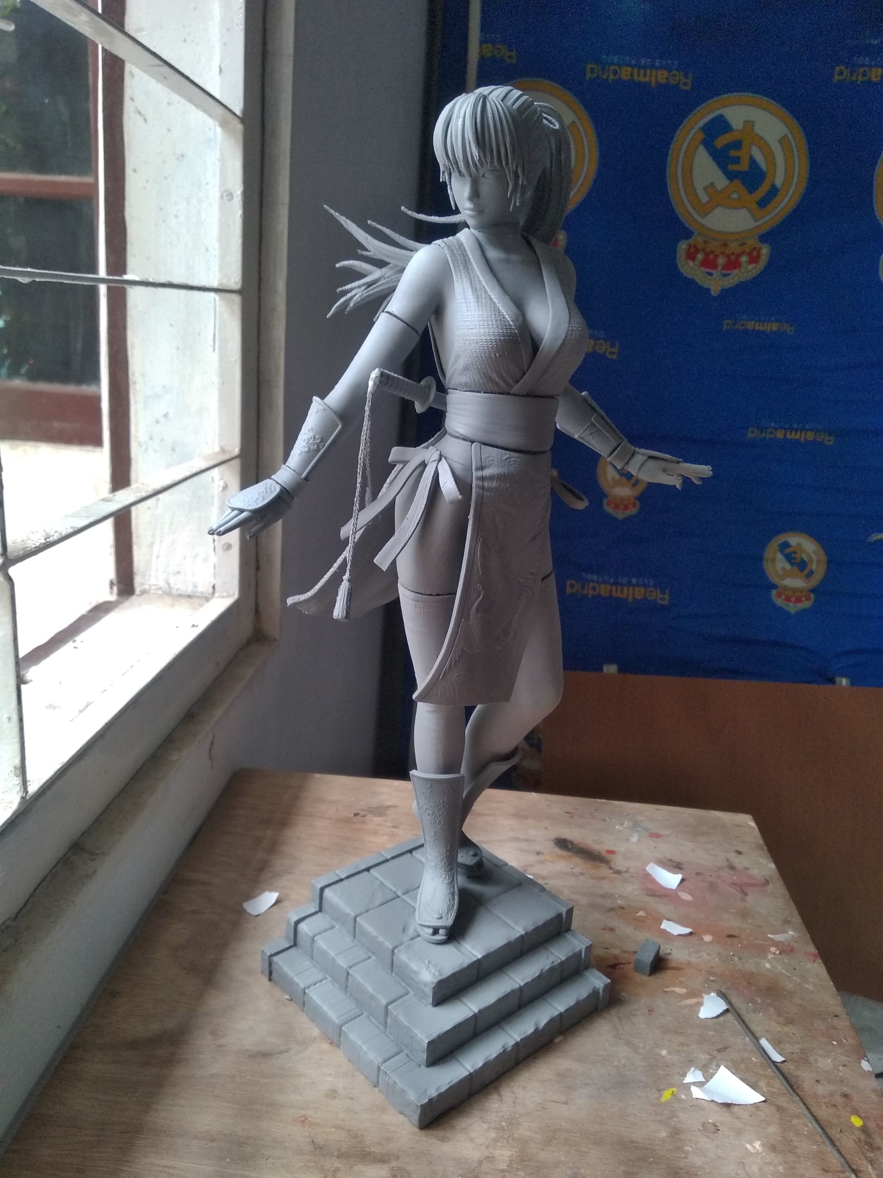 Kasumi Dead or Alive Statue Fan-art 3d Printable 3D print model_8