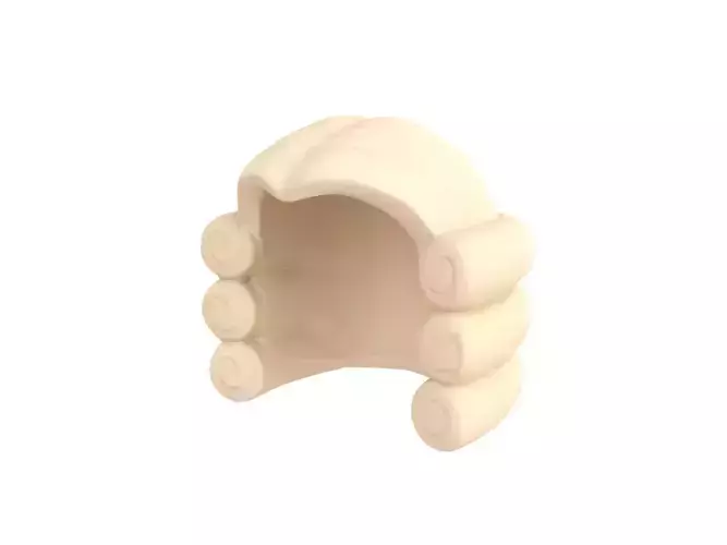 Judge Wig 3D model
