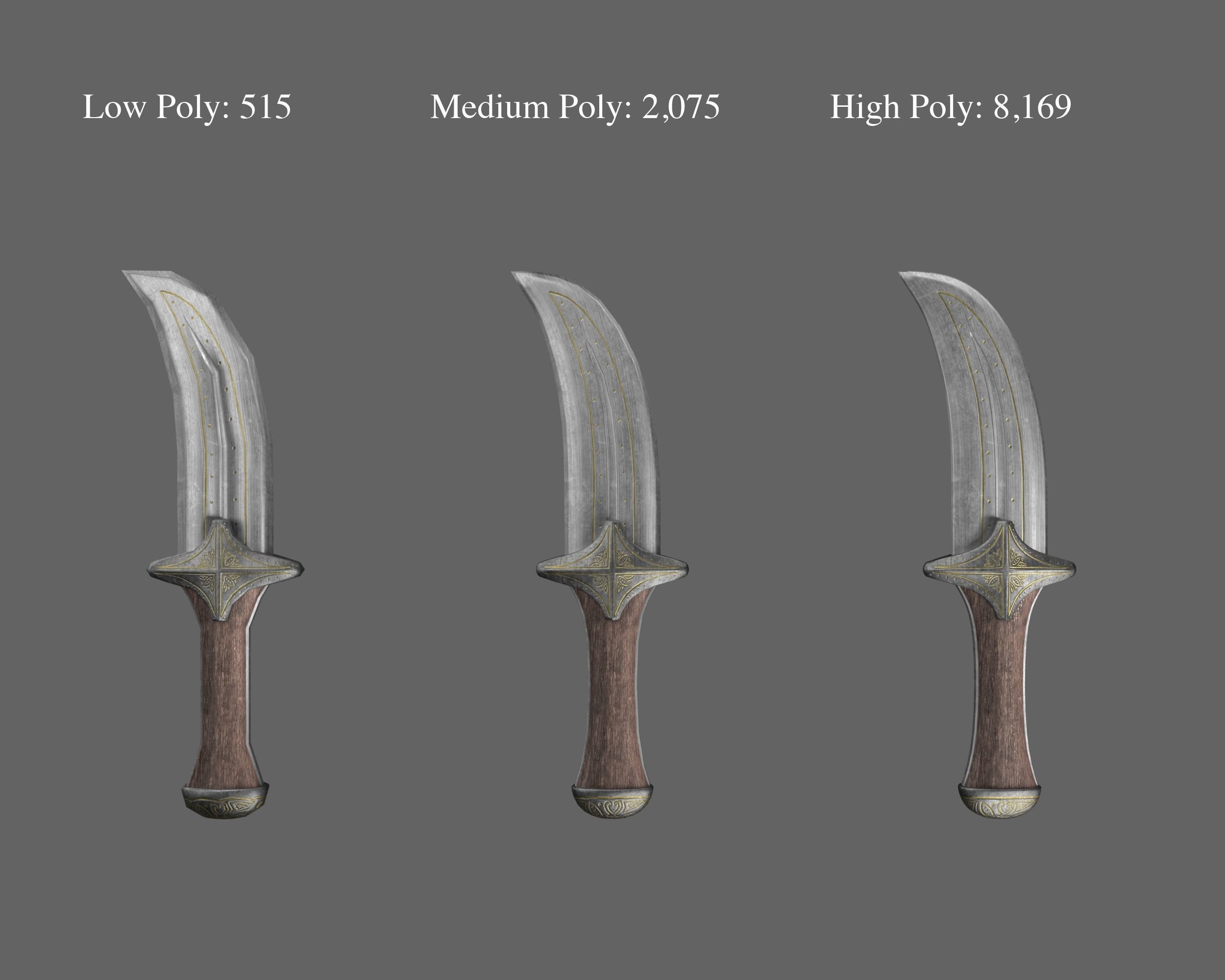 Ancient Collection Weapons Knives _11