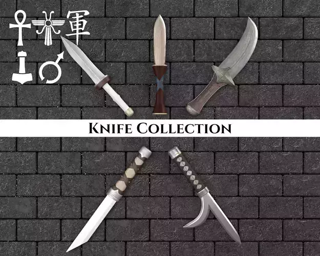 Ancient Collection Weapons Knives 