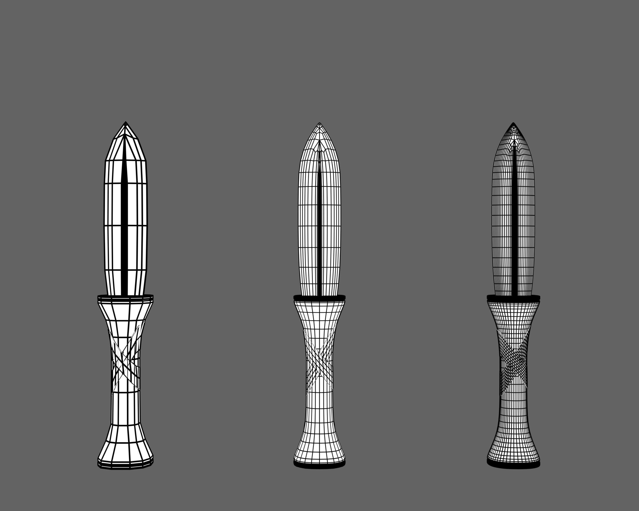 Ancient Collection Weapons Knives _6