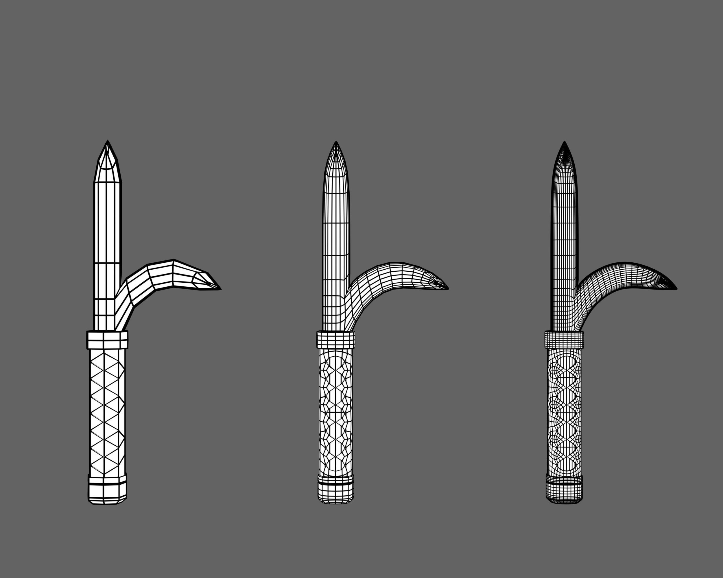 Ancient Collection Weapons Knives _18