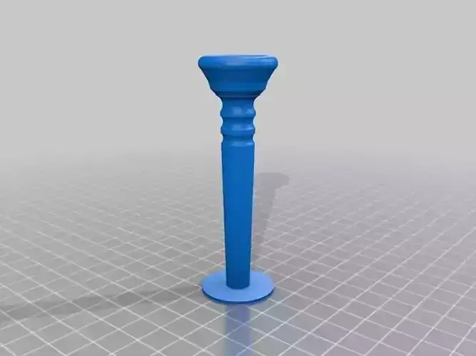 Parametric Trumpet Mouthpiece Free 3D print model