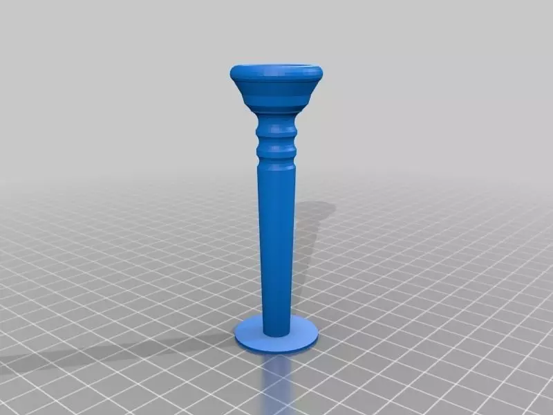 Parametric Trumpet Mouthpiece Free 3D print model