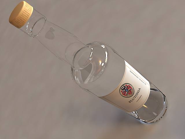 Wine Bottle 3D model_4