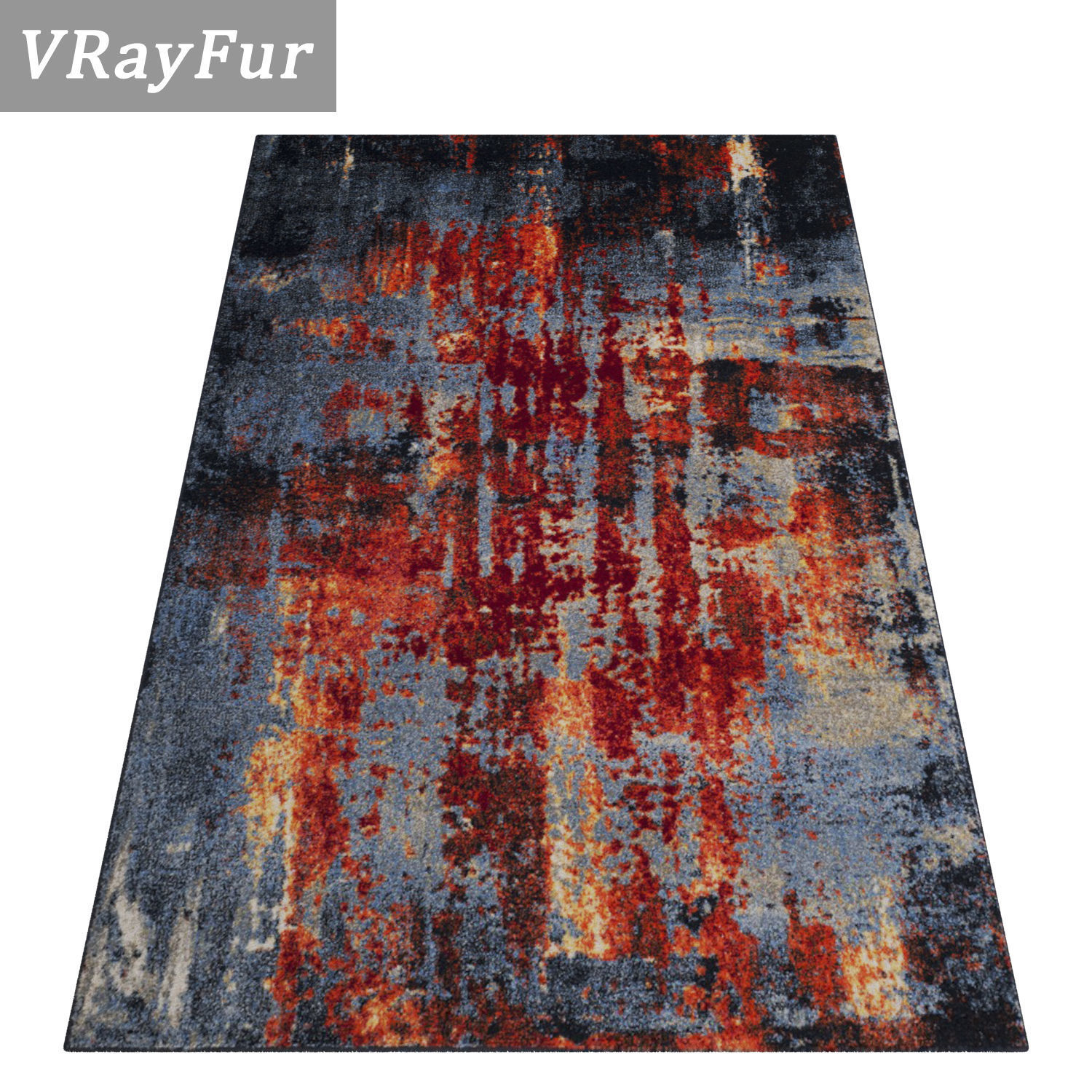 Rug Set 380 3D model_2