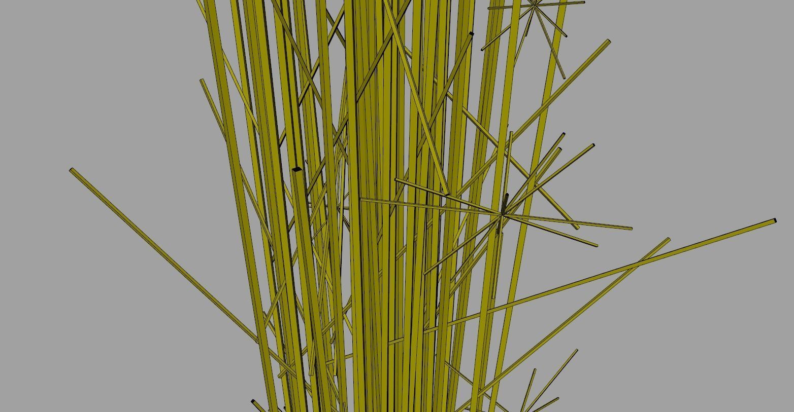 Cake Sparkler 3D model_9