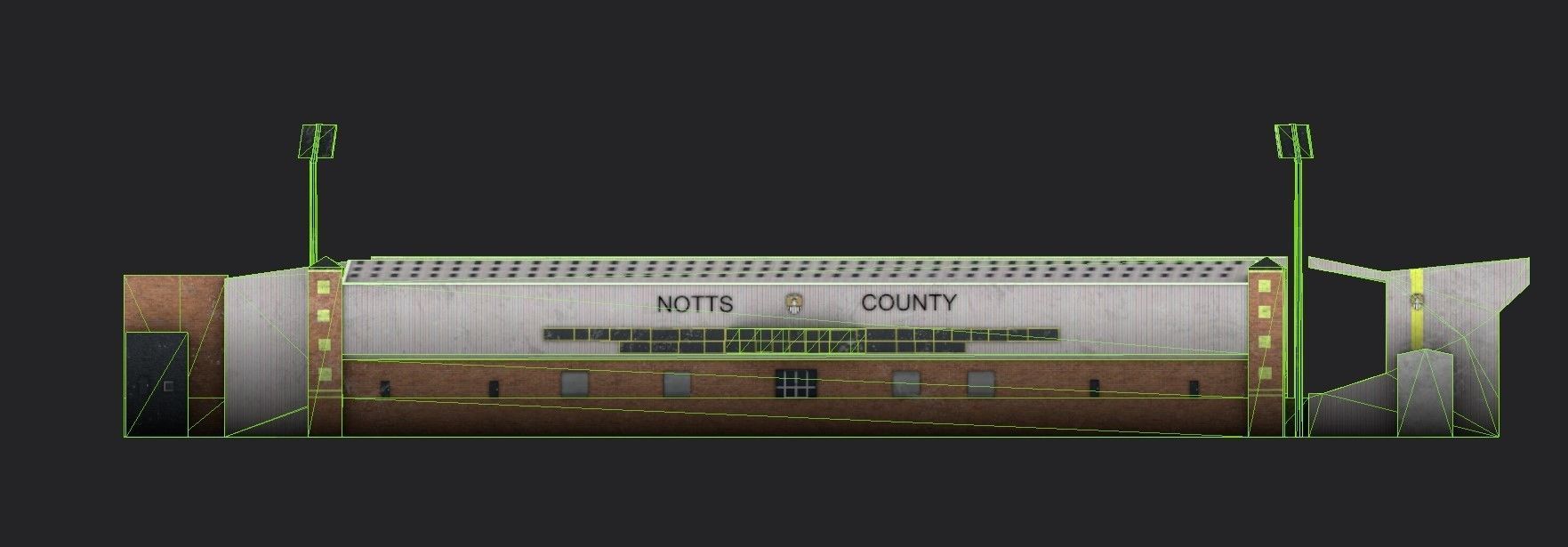 Meadow Lane Low-poly 3D model_9