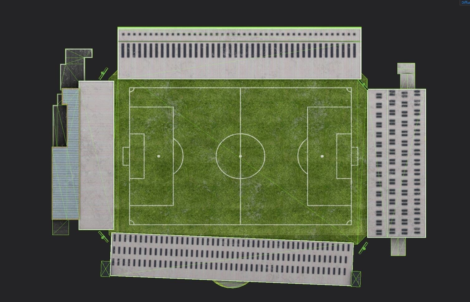 Meadow Lane Low-poly 3D model_11