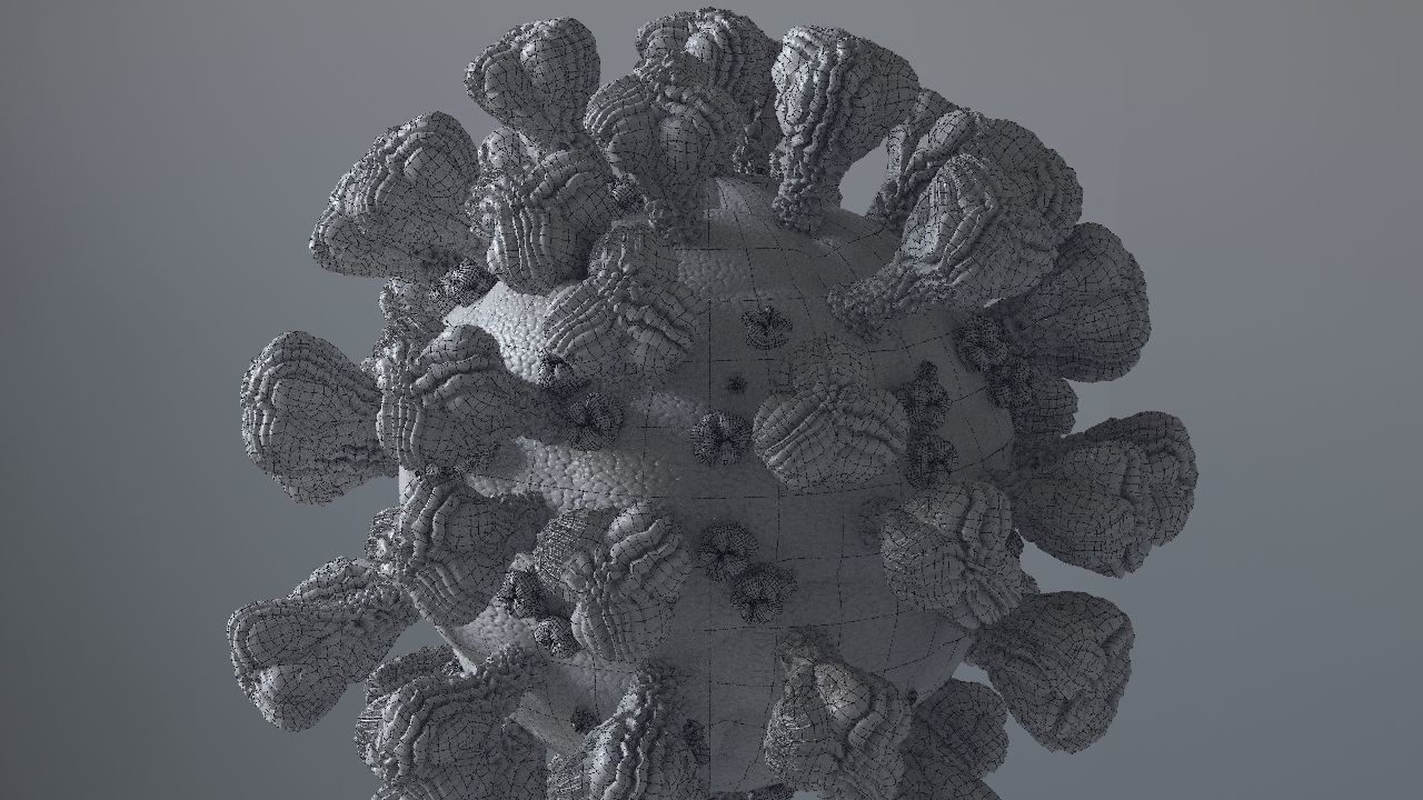 Corona Virus 3d 3D model_61