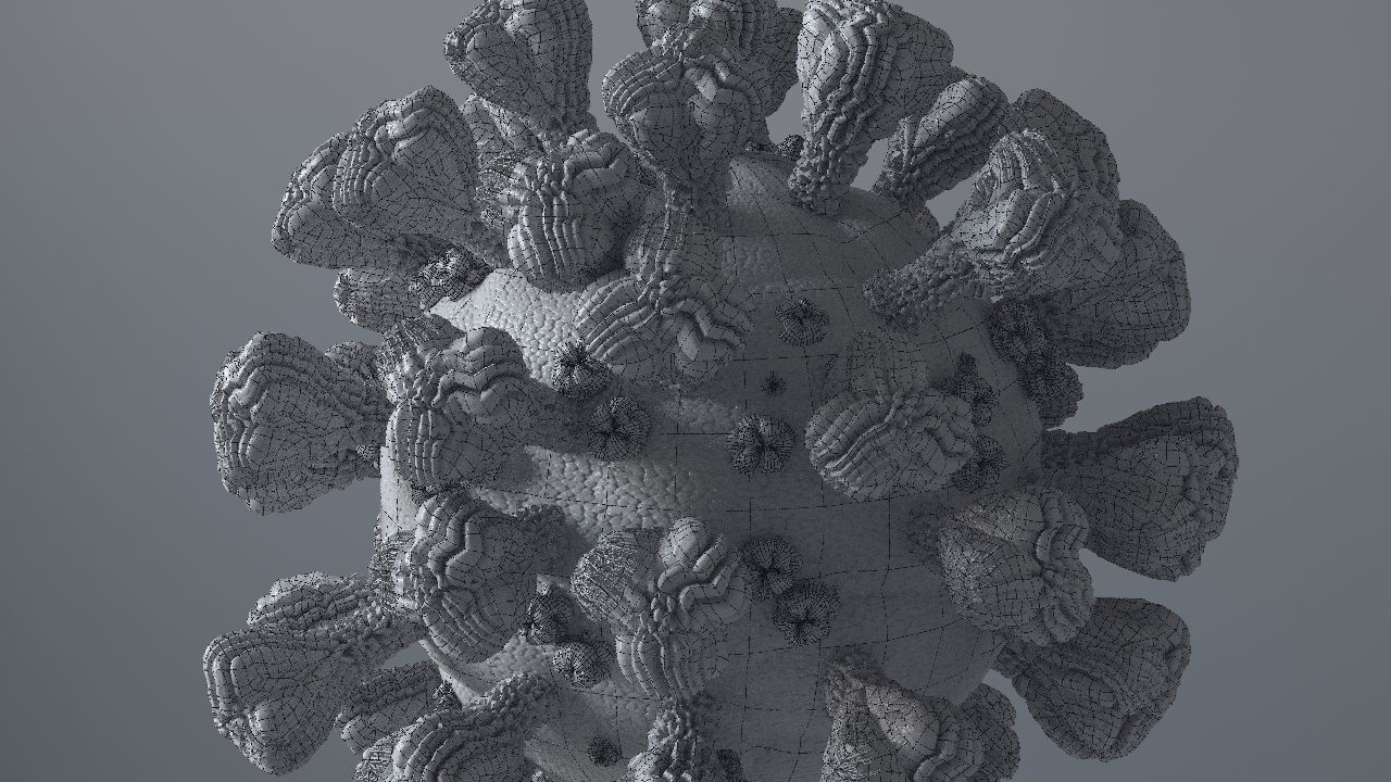 Corona Virus 3d 3D model_44