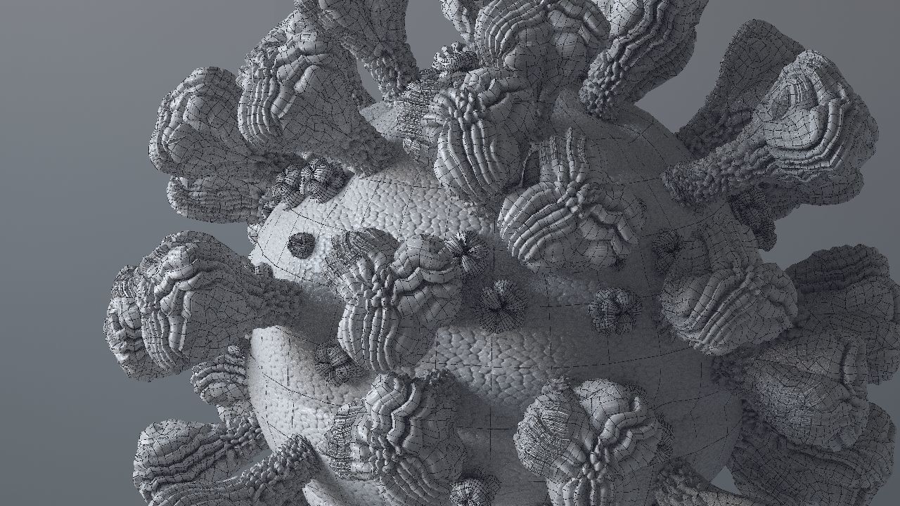 Corona Virus 3d 3D model_50