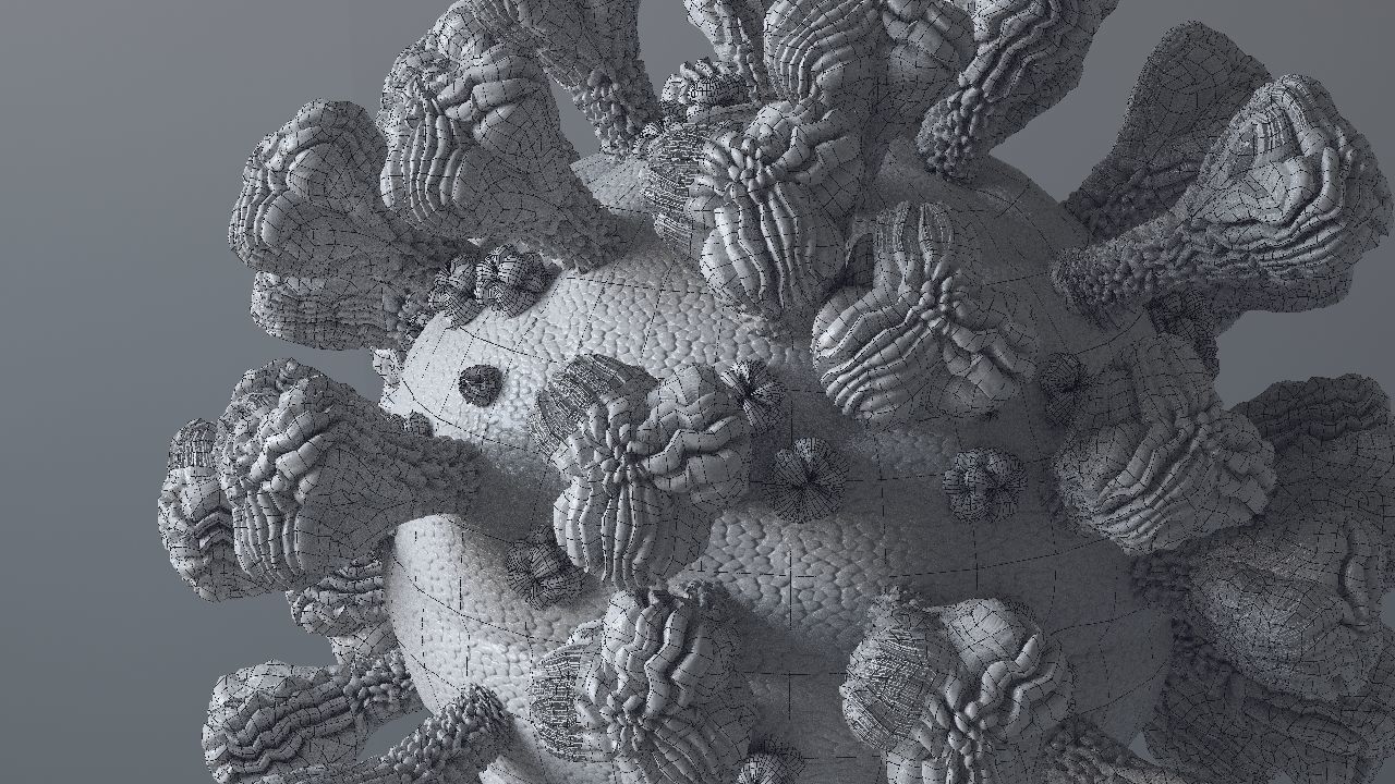 Corona Virus 3d 3D model_51