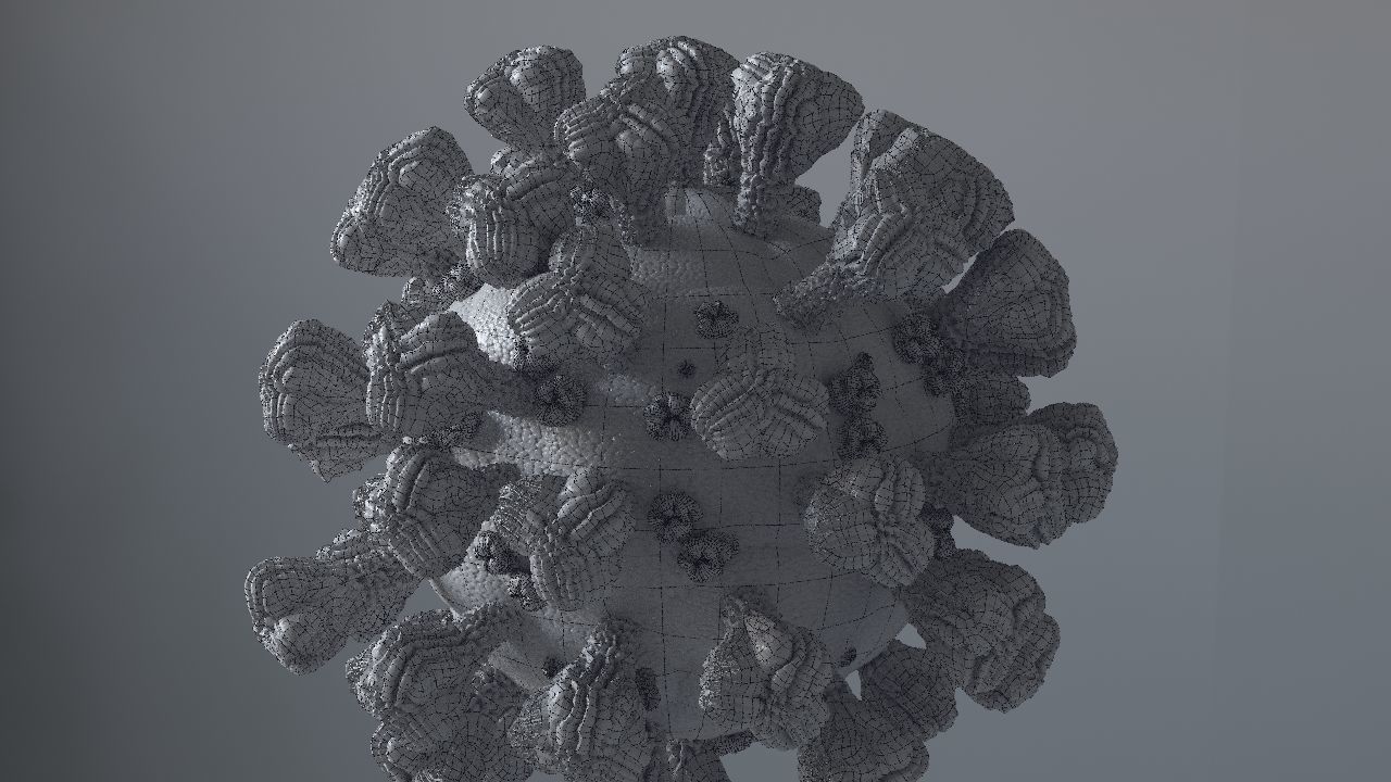 Corona Virus 3d 3D model_57
