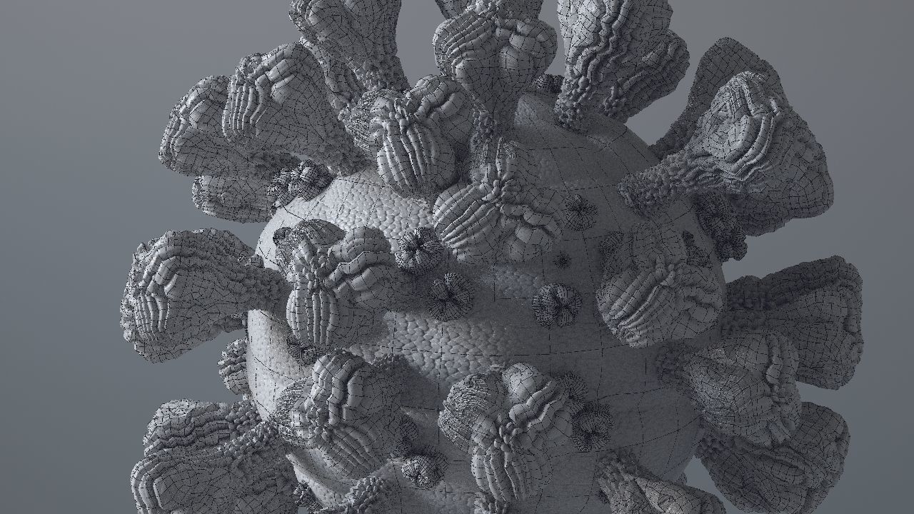 Corona Virus 3d 3D model_47
