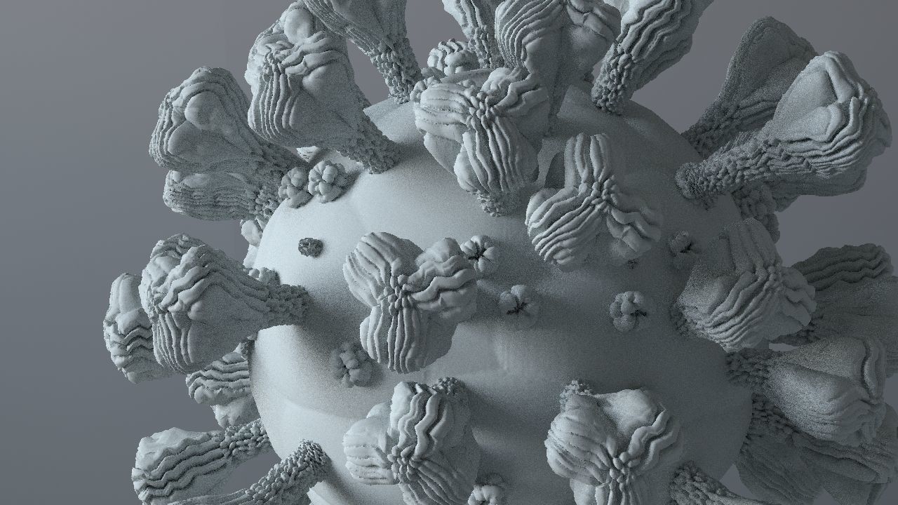 Corona Virus 3d 3D model_38