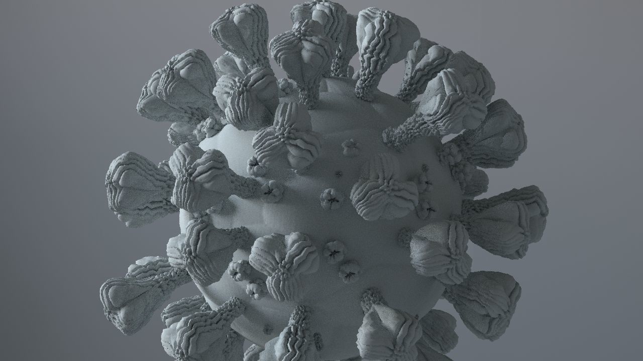 Corona Virus 3d 3D model_29