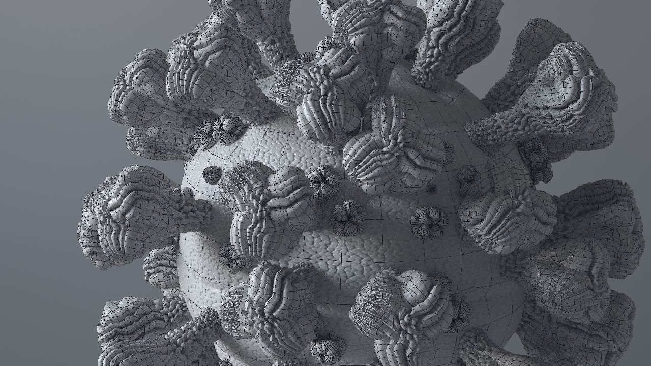 Corona Virus 3d 3D model_49