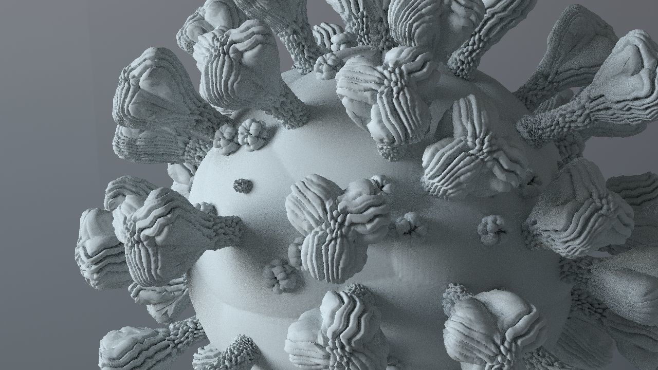 Corona Virus 3d 3D model_42