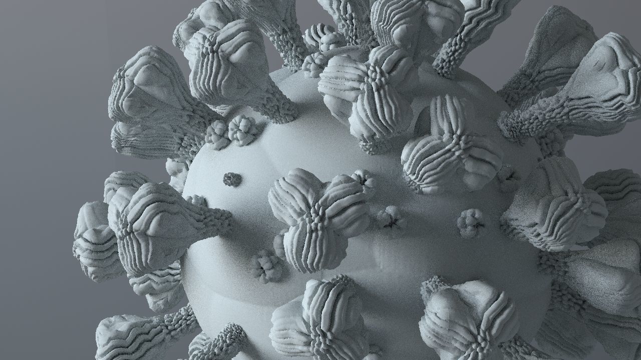 Corona Virus 3d 3D model_40