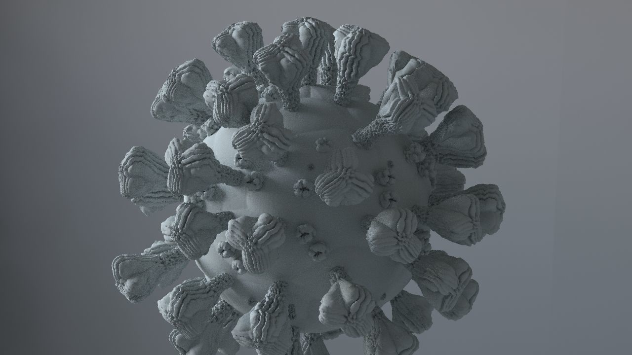 Corona Virus 3d 3D model_24