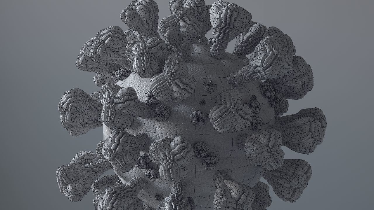 Corona Virus 3d 3D model_63